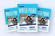 Blue Winter Sale Flyer, a Flyer Template by SquidPixey (Thumbnail 4 of 6)