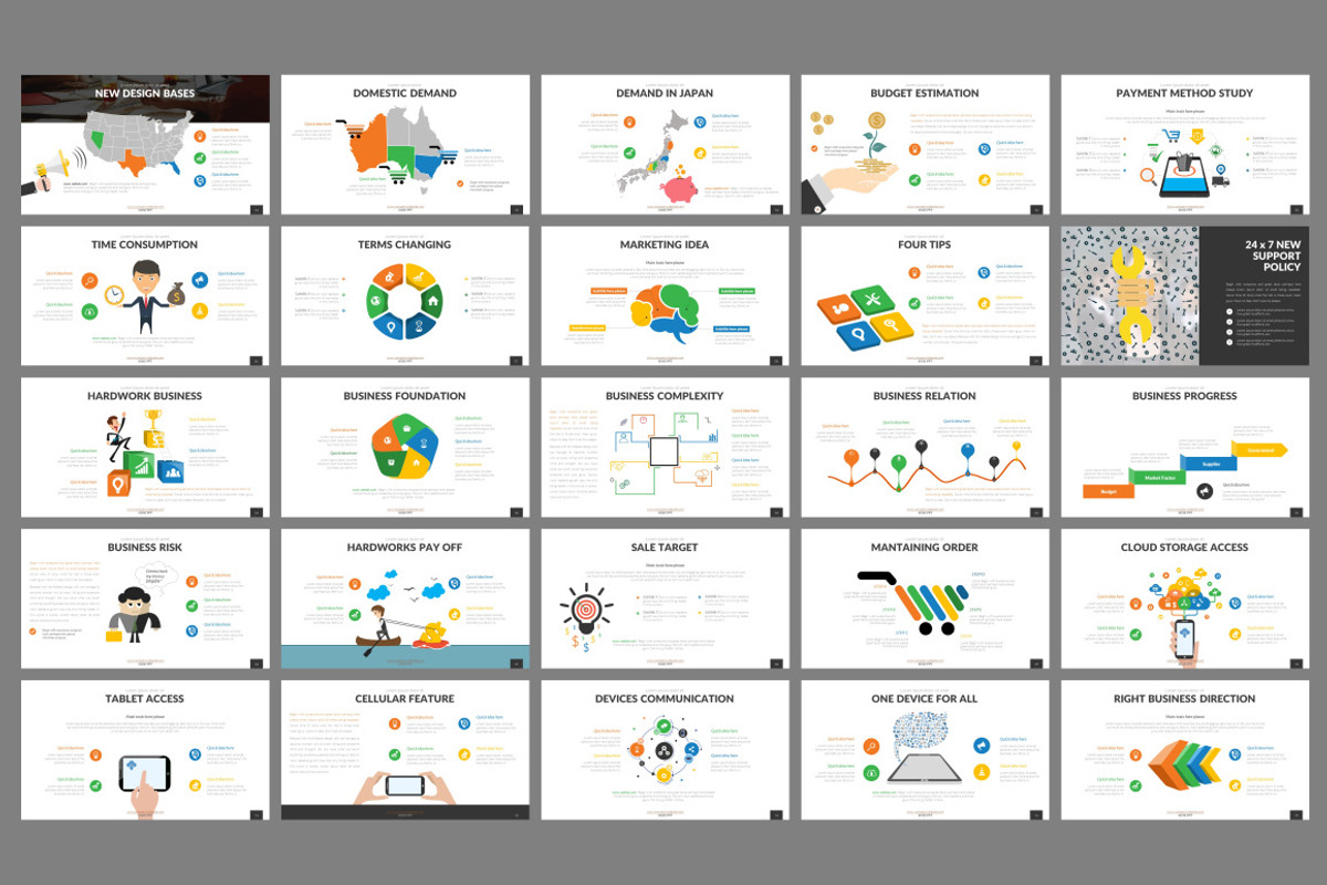 Sivie Presentation Template, a Presentation Template by GreenDesign (Photo 3 of 4)