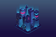 Isometric Building Set 11 Designs, a Work Illustration by Peacock_design (Thumbnail 5 of 12)