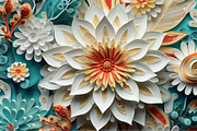 Stunning 3D Flower Backgrounds, a Graphic by Whiskey Bee Boutique (Thumbnail 3 of 11)