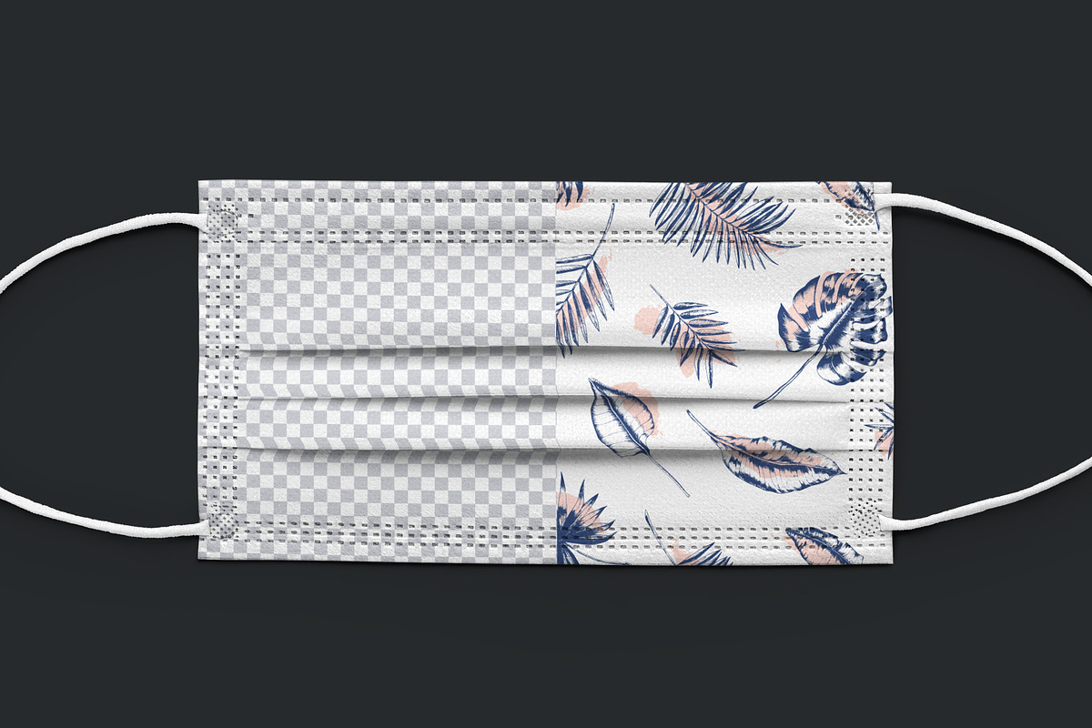 6 Mockups Isolated Face Mask, a Mask Mockup by Grow Design Craft Studio (Photo 6 of 8)