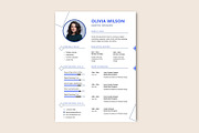 Professional Graphic Designer Resume, a Stationery Template by CreativeBundlex (Thumbnail 3 of 3)