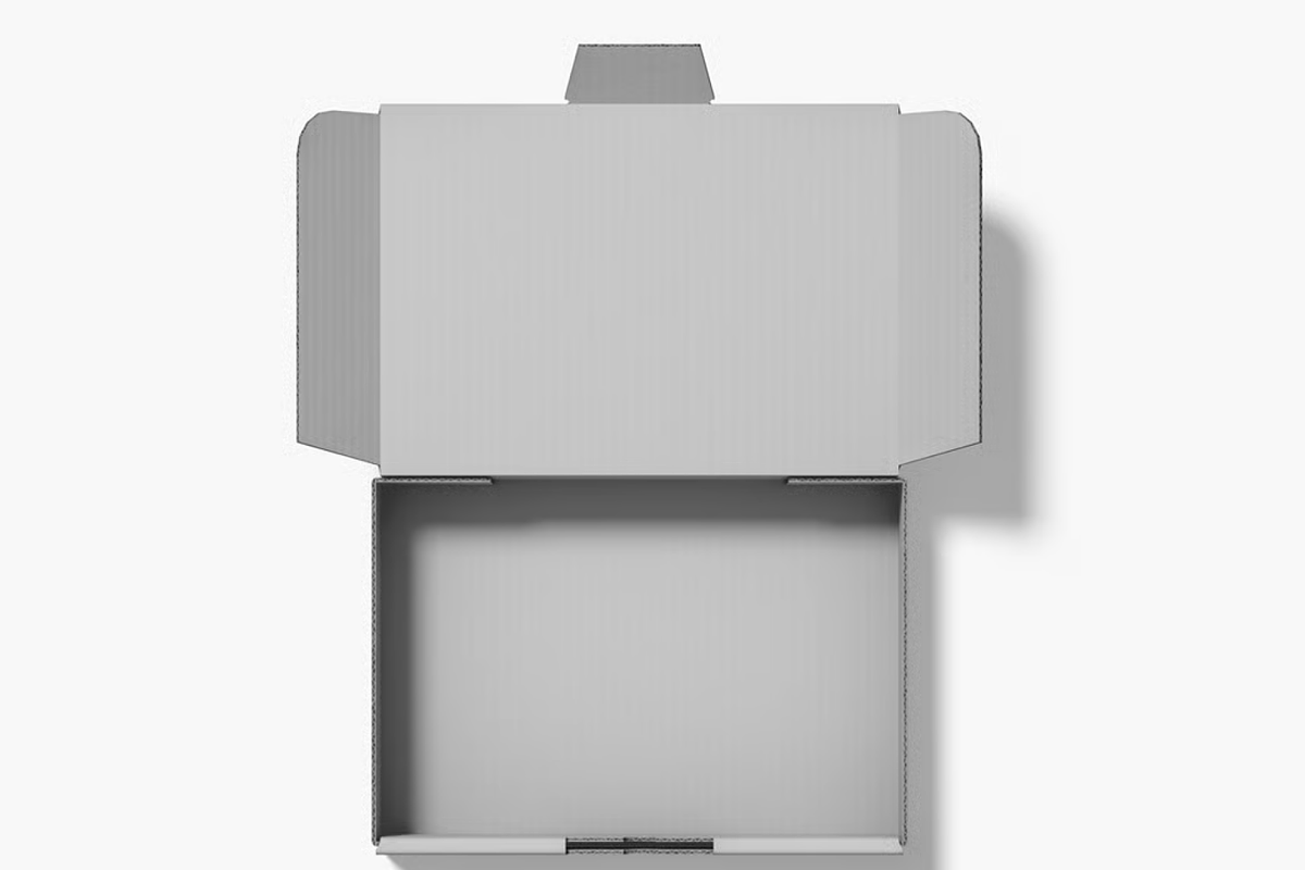 Gift Box Mockup 2 Views, a Packaging Mockup by graphicsauce (Photo 3 of 4)