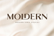 Moldern - Classy Serif, a Serif Font by Arterfak Project (Thumbnail 1 of 13)