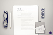 Minimalist Resume Template, a Resume Template by dreamboxsupply (Thumbnail 1 of 4)