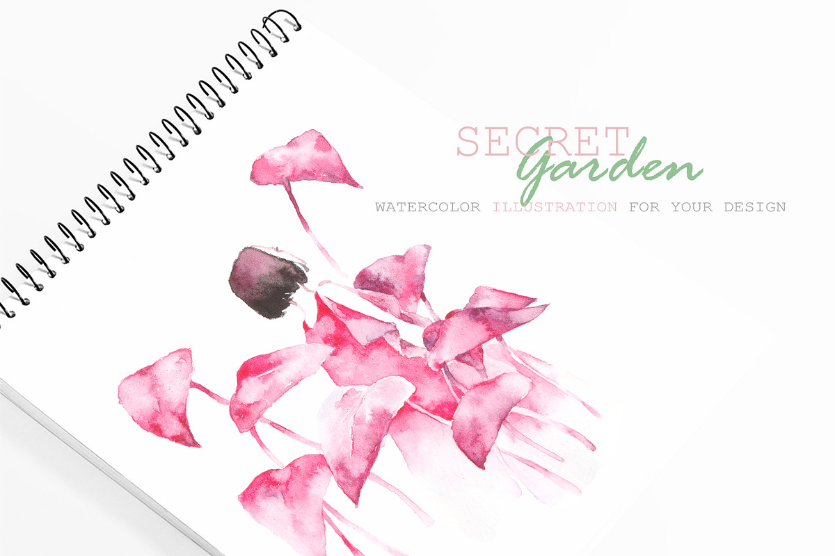 Secret Garden, a Person Illustration by Knysh Ksenya (Photo 7 of 10)