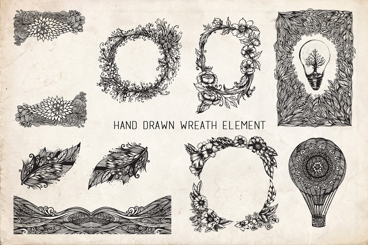 Mandala Hand Drawn, a Decorative Illustration by Papatongartist (Photo 4 of 11)