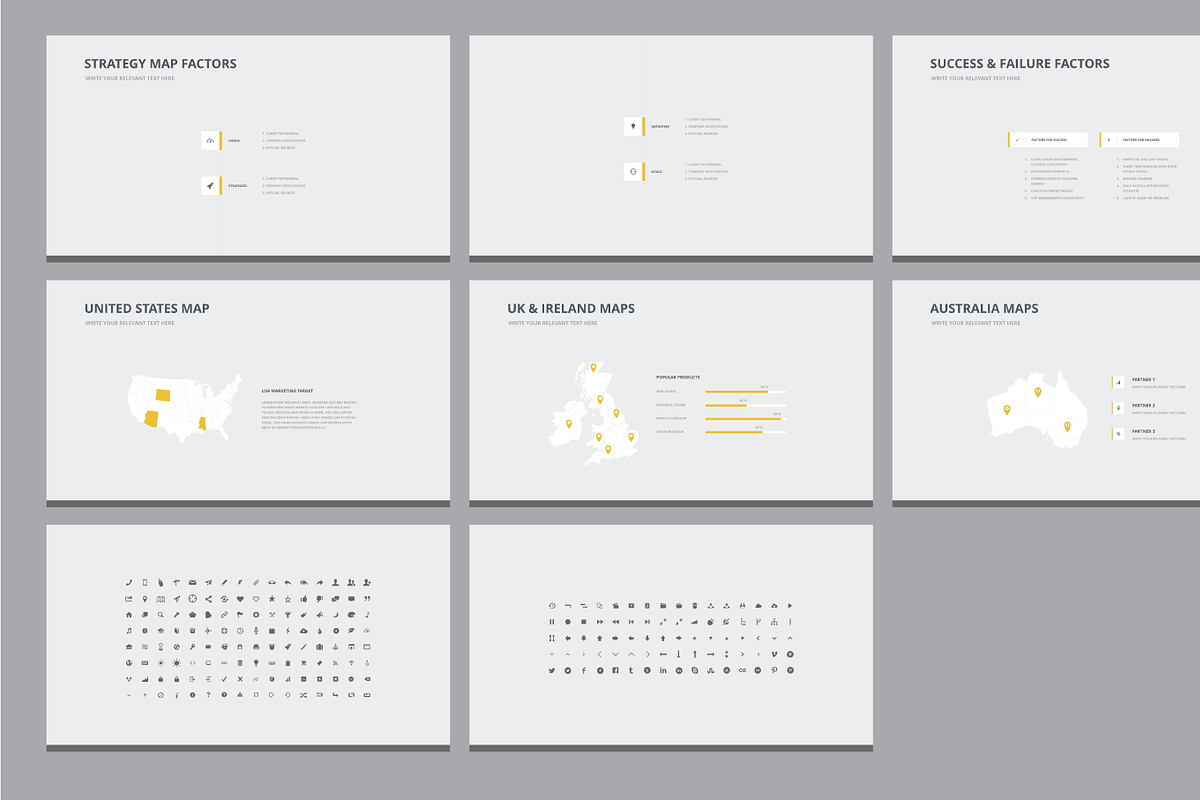 Clean PowerPoint Template, a Presentation Template by Shafura