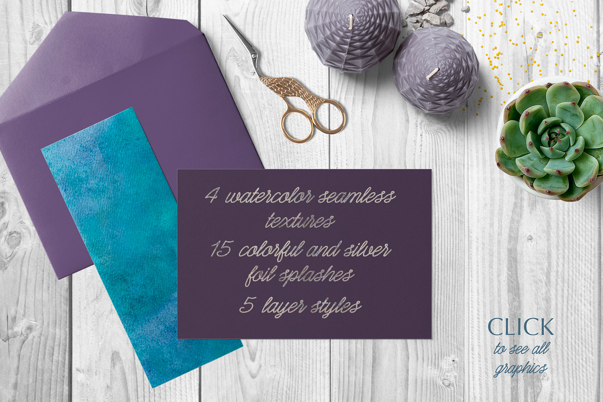 Winter wedding watercolor flowers, an Object Graphic by JSolomatina (Photo 9 of 10)