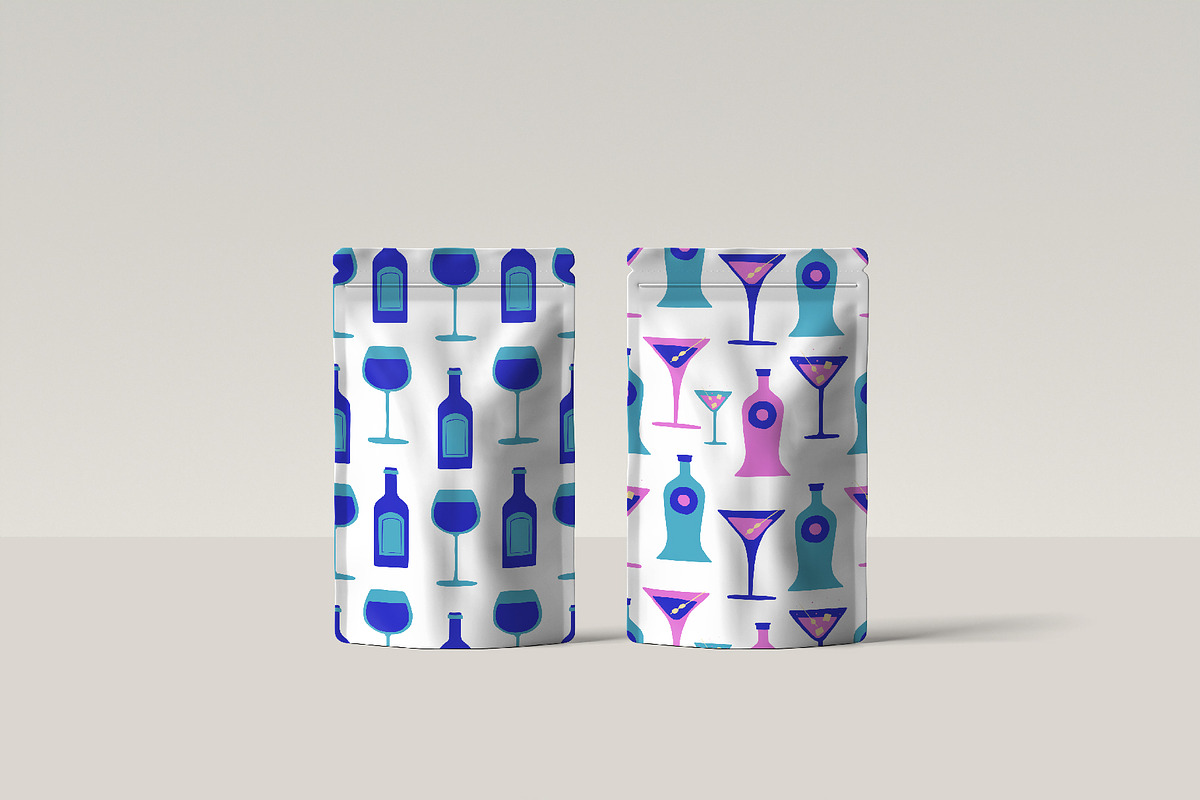Bar drinks and bottles, a Food Illustration by lexminci (Photo 11 of 17)