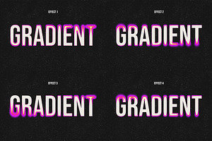 Gradient Blur Text Effect