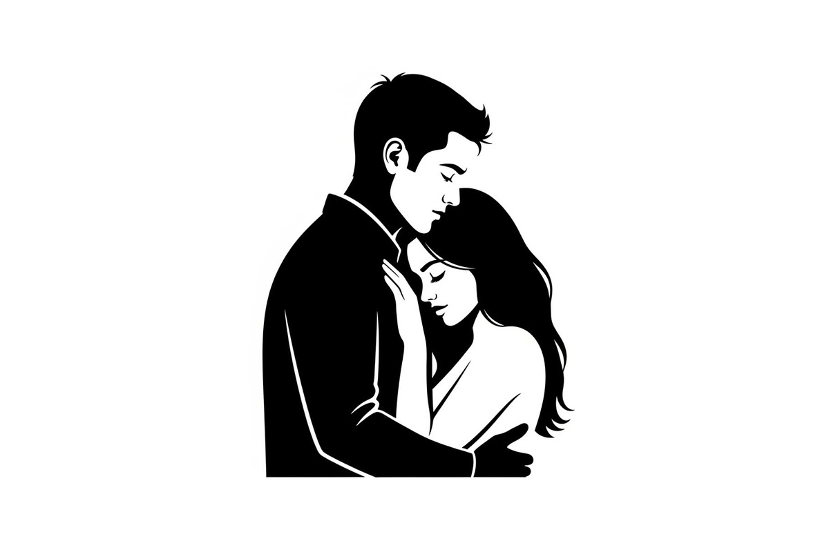 Couple Love Heart Silhouette Bundle, an Illustration by Amazin_art (Photo 19 of 51)