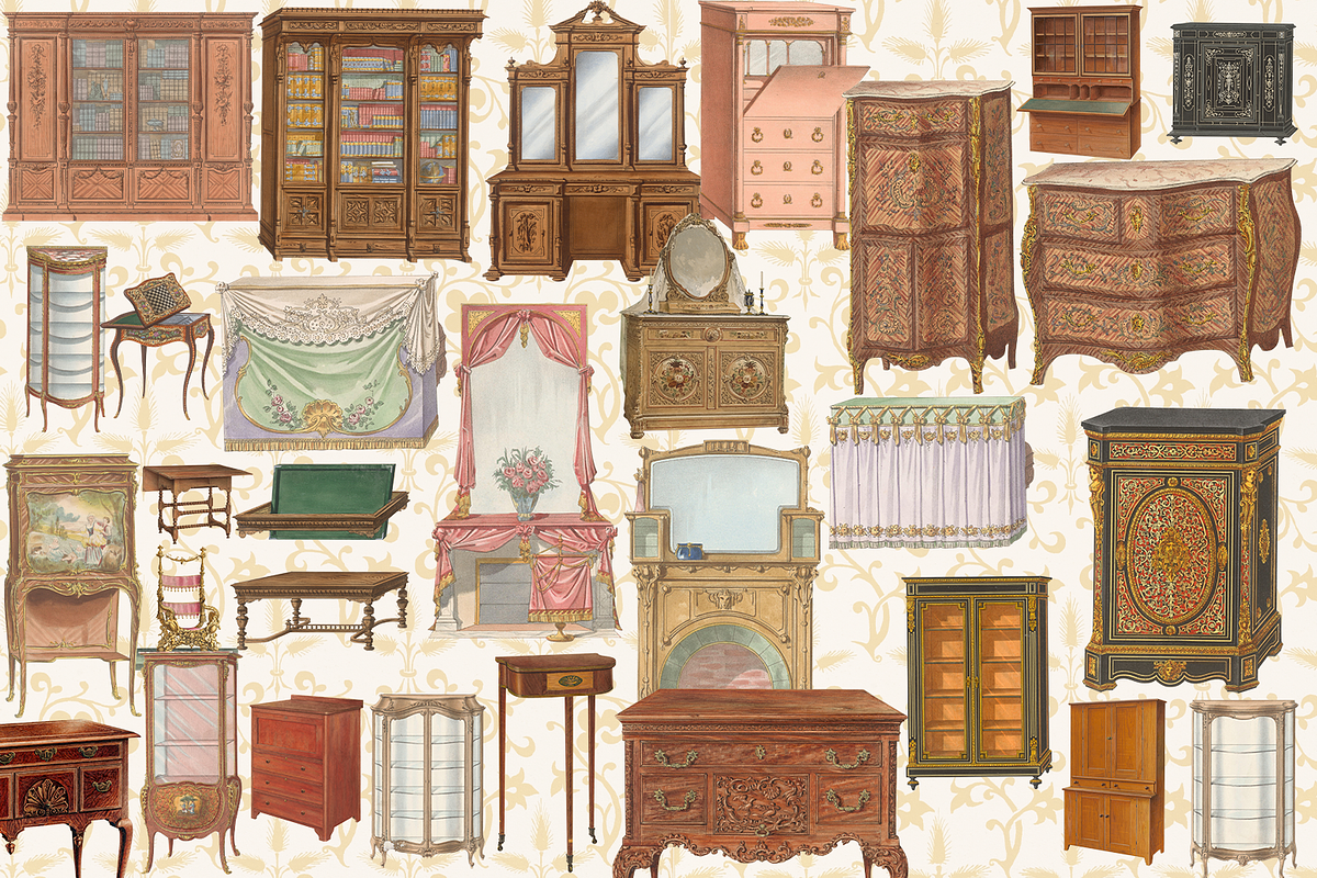 700+ Victorian Collage Bundle, an Object Graphic by Lilithcollageart (Photo 11 of 16)