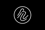 Lower r letter mark, a Branding & Logo Template by MuzaInspires (Thumbnail 1 of 3)