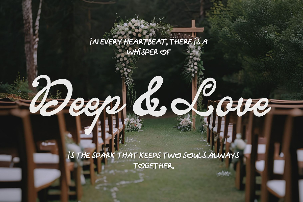 Velouria Romance, a Script Font by maghrib (Photo 2 of 7)