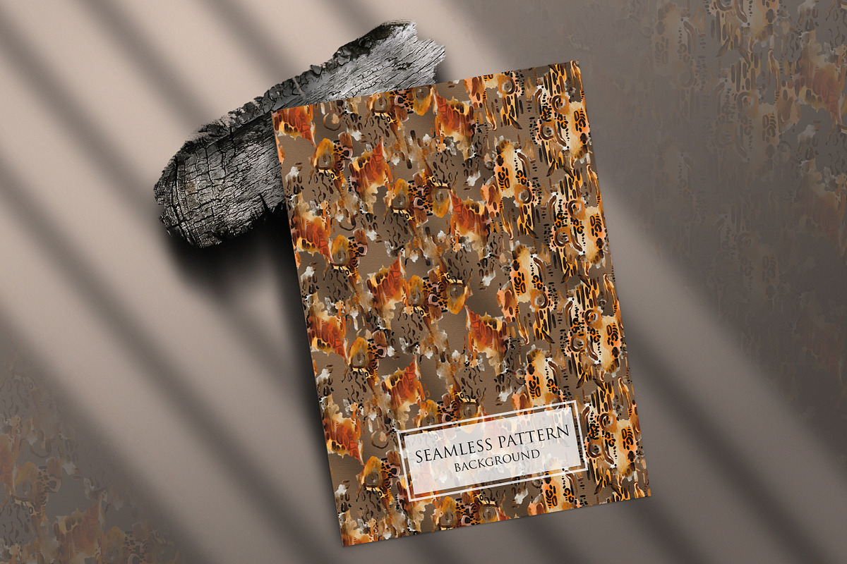 Watercolor Animal Print, a Pattern Graphic by Knopazyzy (Photo 7 of 8)