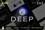 Deep – AI-Powered WordPress Theme, a WordPress Template by treethemes (Thumbnail 1 of 5)