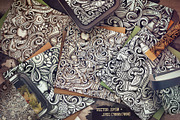 Diet Food Graphic Doodle Patterns, a Pattern Graphic by BALABOLKA (Thumbnail 2 of 6)