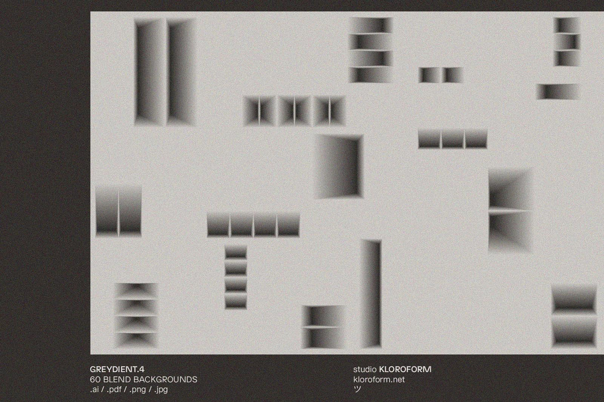 Greydient 4, an Object Graphic by kloroform (Photo 23 of 26)