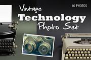 Vintage Technology Photo Set