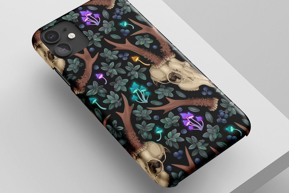Mystical Forest Pattern, a Pattern Graphic by GreyLilac (Photo 7 of 7)