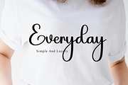 Smothing, a Handwritten Font by InermediaSTUDIO (Thumbnail 4 of 7)
