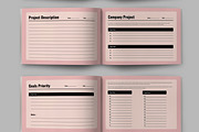Daily Planner Template Landscape, a Stationery Template by ContestDesign (Thumbnail 3 of 5)