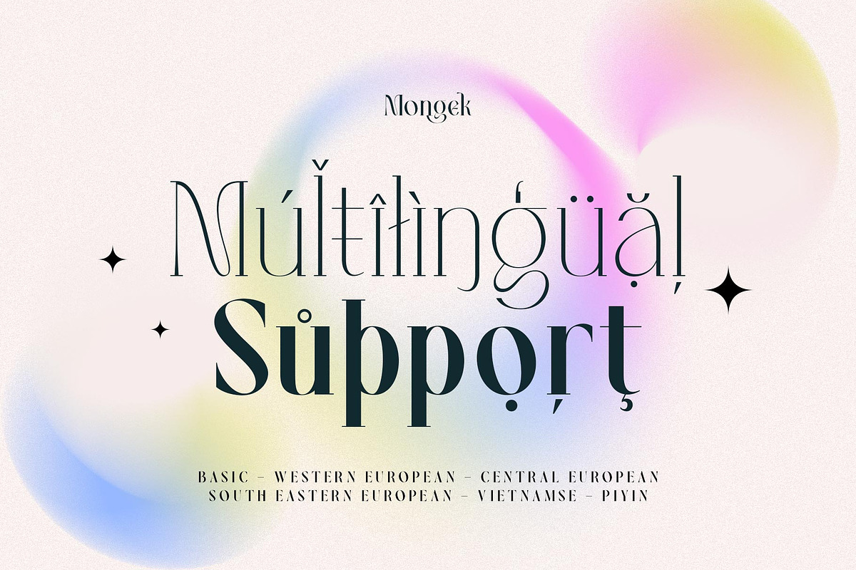 Mongek Typeface, a Sans Serif Font by alit design (Photo 9 of 16)
