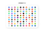 Social media icons set, an Icon by Team_Ultra_Graphics (Thumbnail 11 of 13)