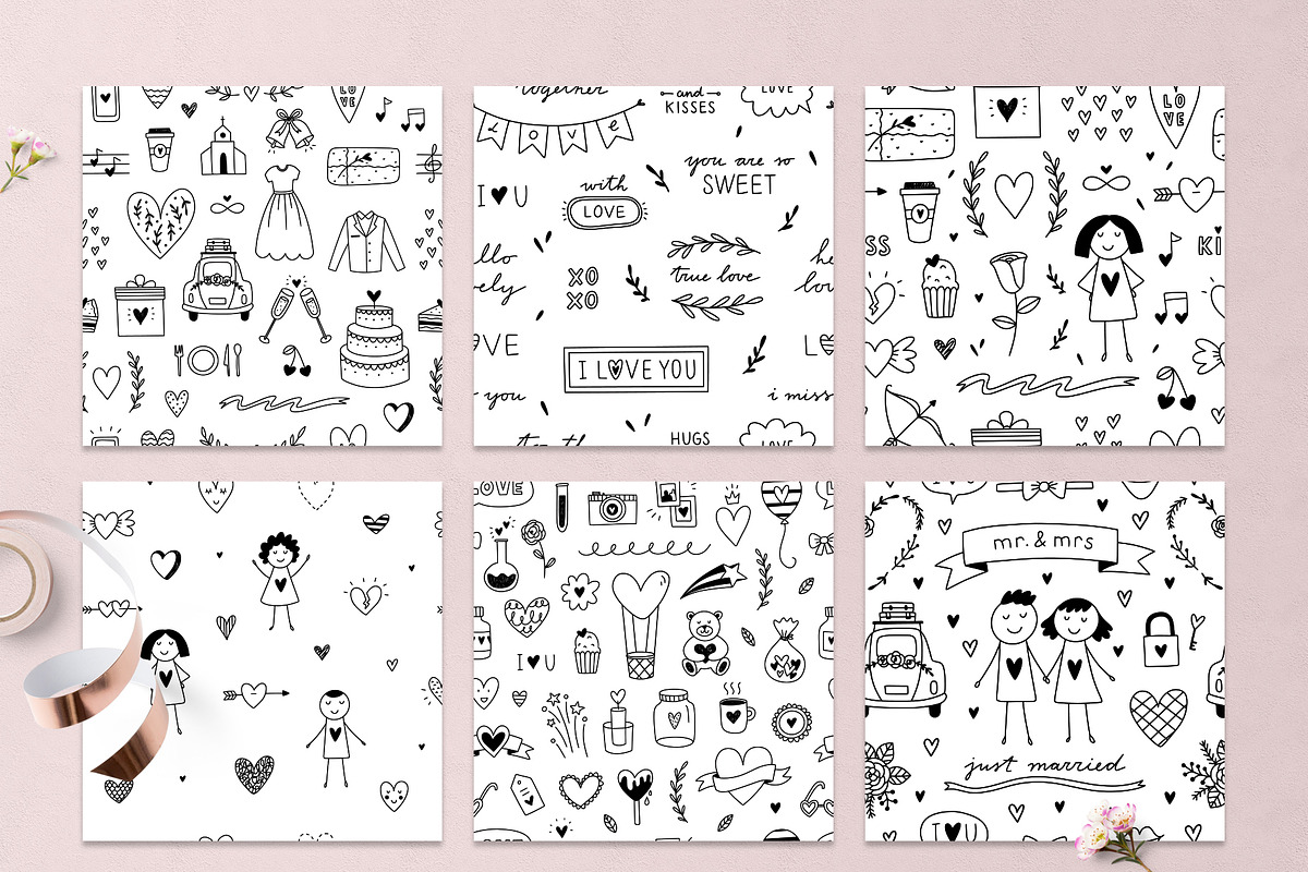 Love Doodles, an Illustration by Redchocolate (Photo 7 of 10)