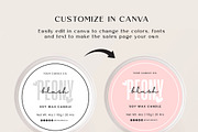 Stylish Round Editable Product Label, a Stationery Template by AN Graphics (Thumbnail 4 of 7)