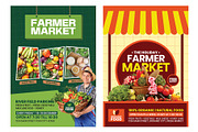 Farmer market flyer template bundle, a Flyer Template by Yunus Ahmad (Thumbnail 3 of 4)