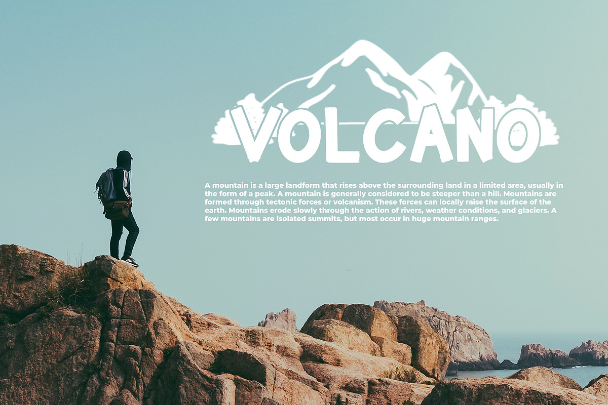 SOUTH NORTH || Display Font preview 5