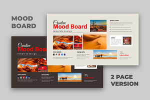 Aesthetic Moodboard Design, an UI Kit Template by MightyDesign
