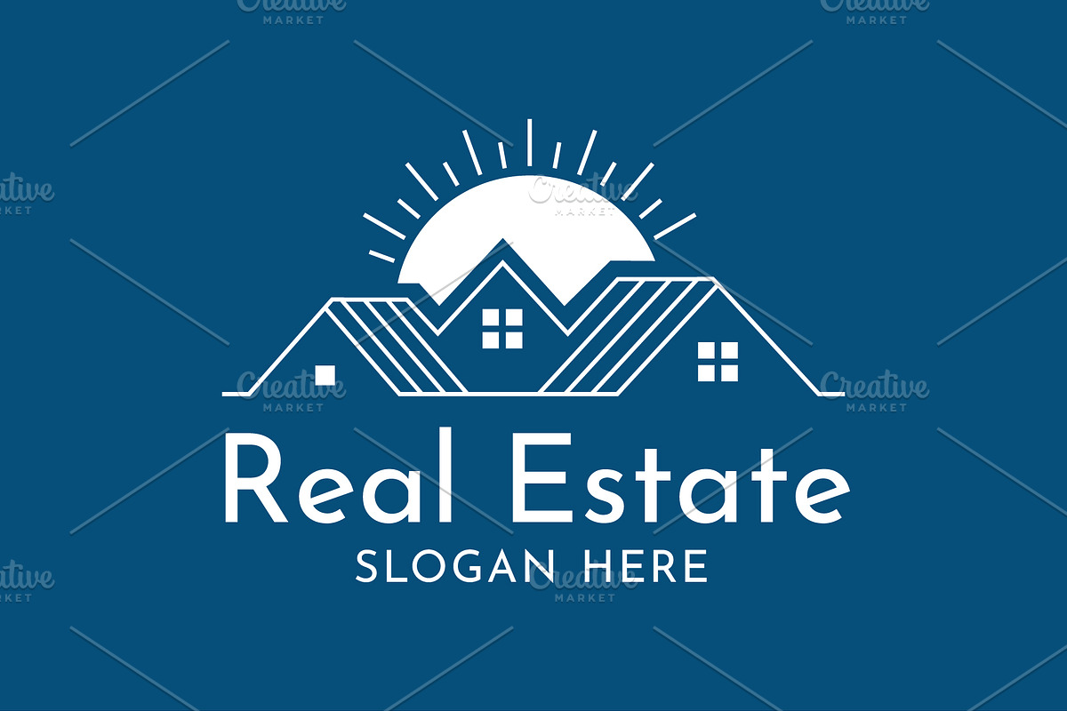 Real Estate Logo, a Technology Illustration by Kaushal Jangid (Photo 9 of 9)