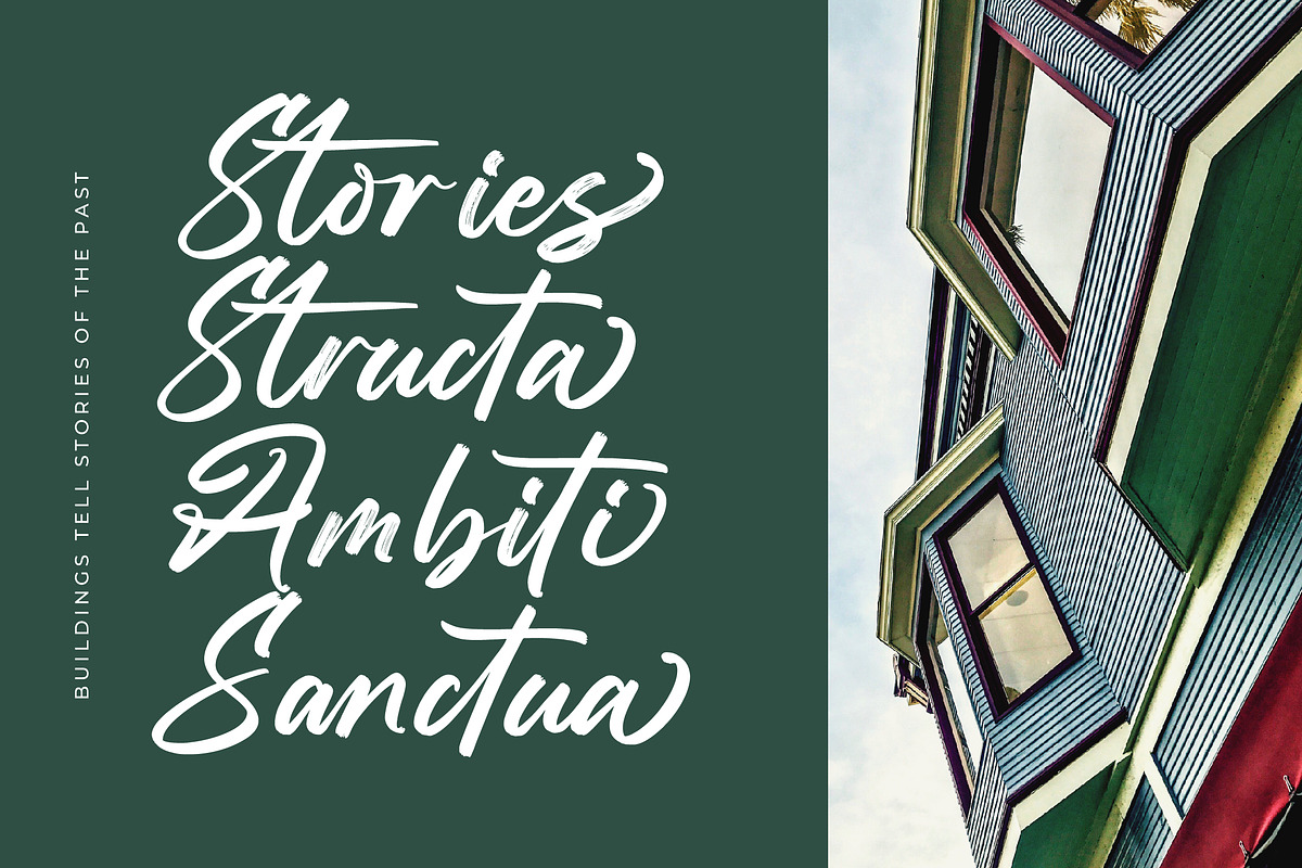 Straight Pathart Modern Brush Font, a Script Font by stylishtype.co (Photo 15 of 20)