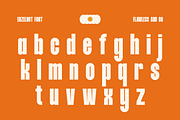 Ehzelnot - Bold Condensed Sans Font, a Sans Serif Font by Flawless And Co (Thumbnail 7 of 10)