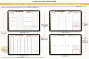 Interactive Digital Planner | iPad, a Templates & Theme by Plamarplanners (Thumbnail 4 of 11)