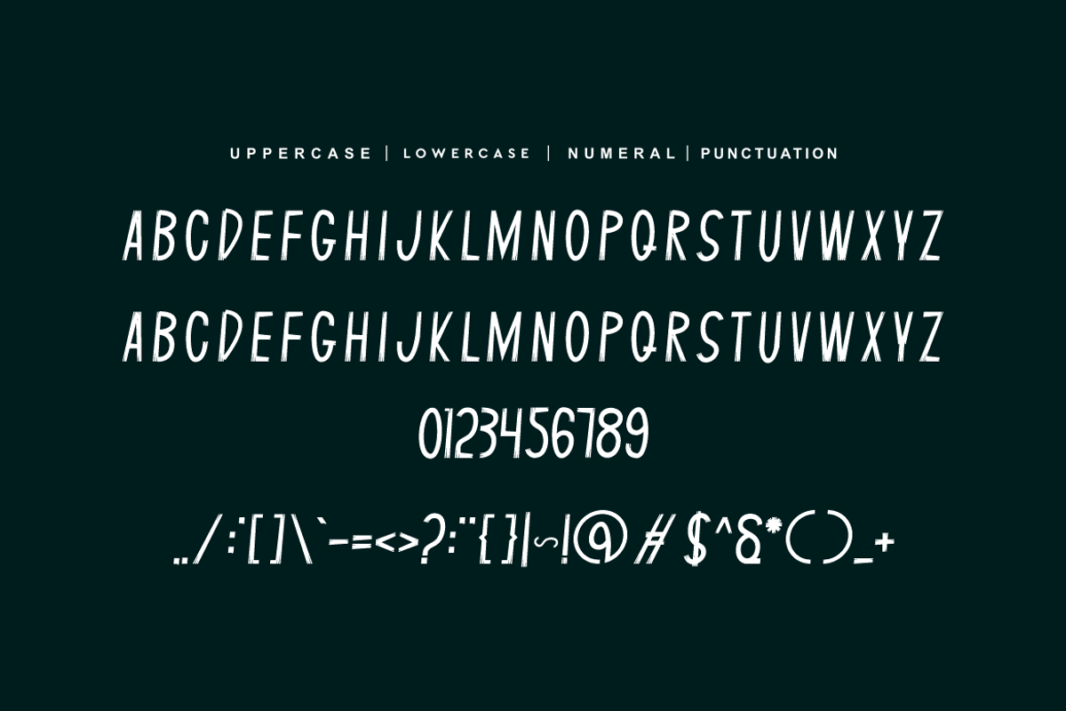 Renzuaxe - Nature Font, a Handwritten Font by QR Design Studio (Photo 5 of 6)