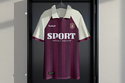 Sports Football Jersey Mockup, a Shirt Mockup by Permadi Creative (Thumbnail 5 of 5)