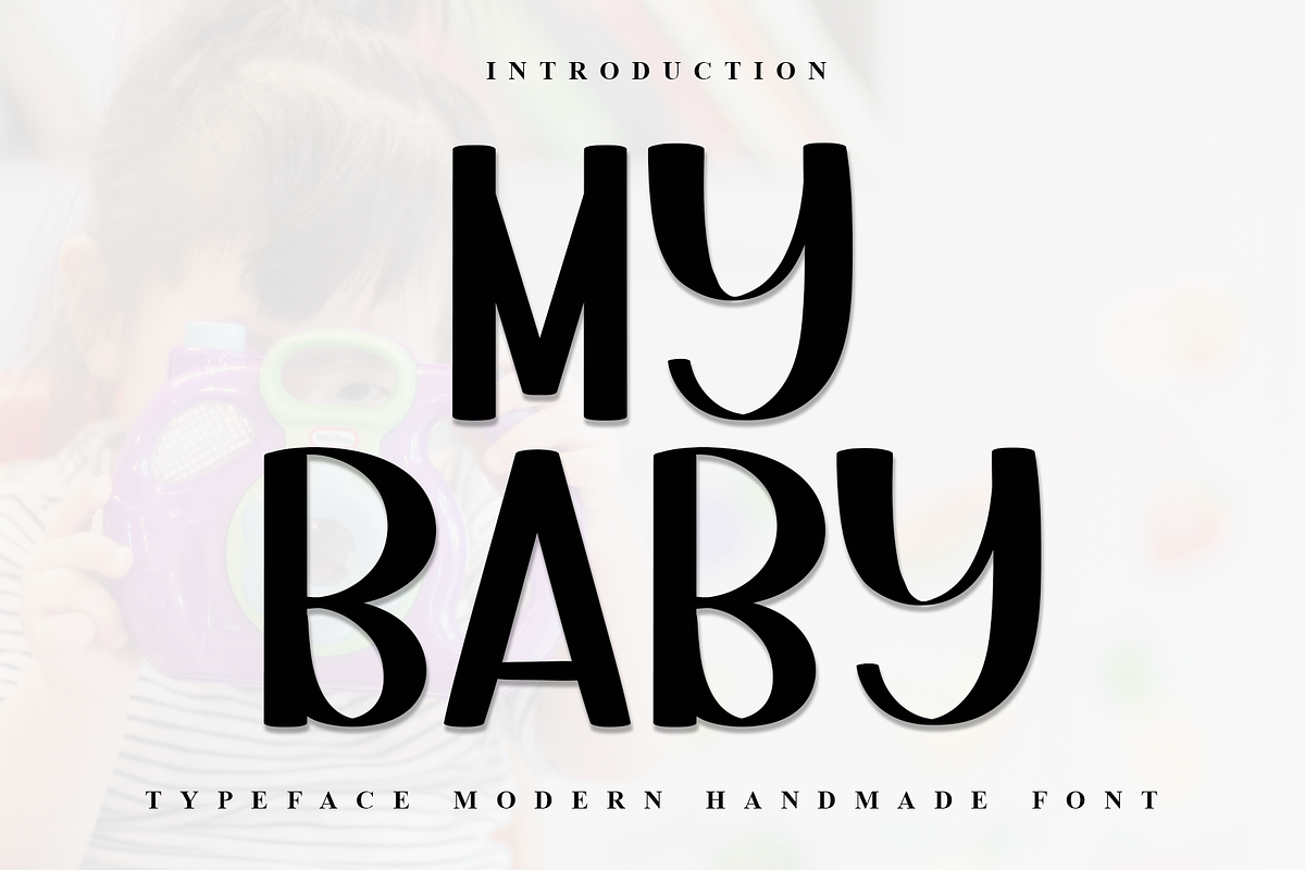 MyBaby, a Sans Serif Font by InermediaSTUDIO (Photo 1 of 7)
