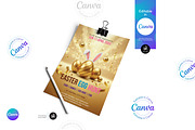 Easter Party Flyer Template, a Flyer Template by Aam360 (Thumbnail 2 of 3)