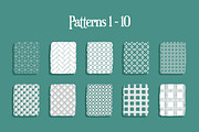 30 Procreate & Ps Geometric Patterns, a Brush Add-On by BrushBoy (Thumbnail 4 of 6)