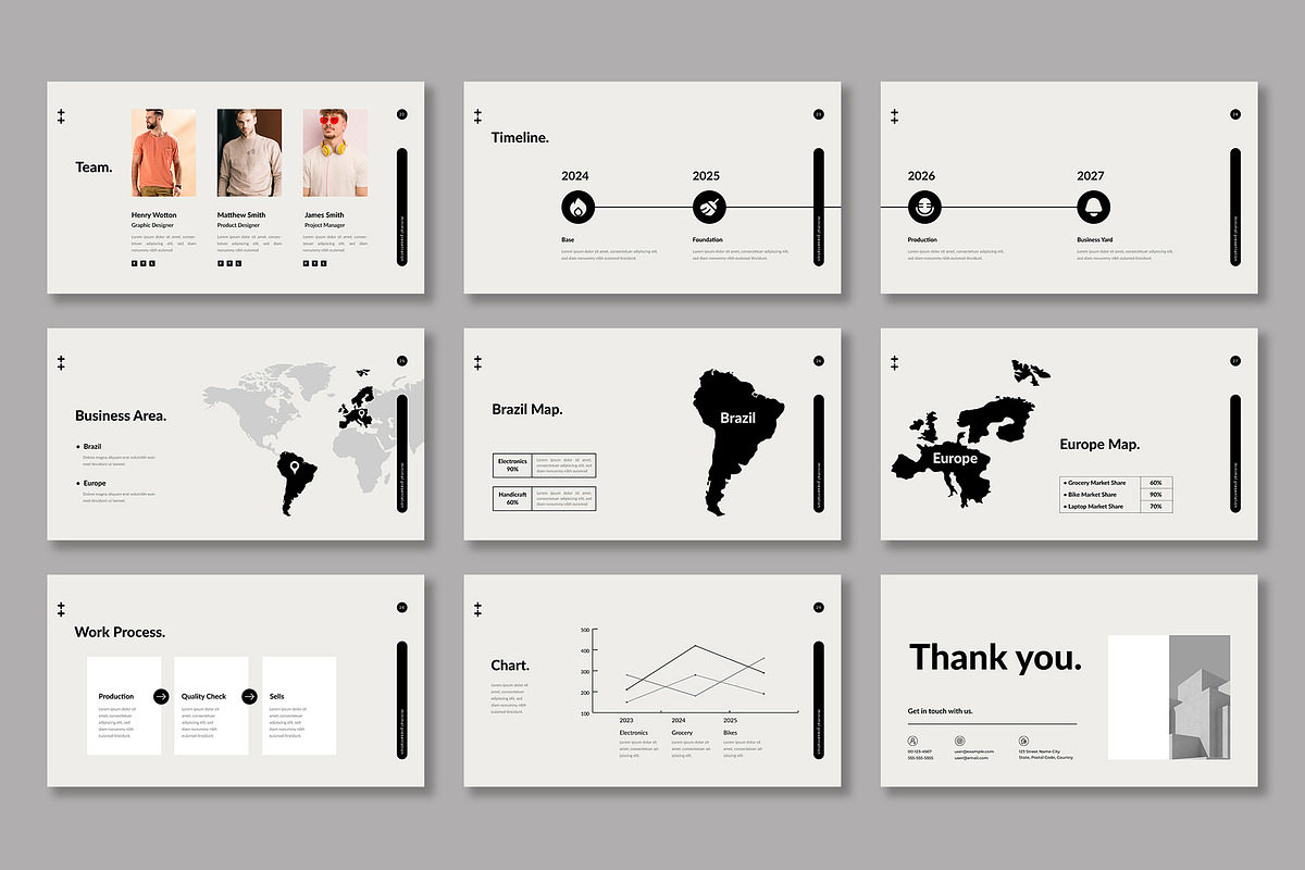 Minimalist PowerPoint Presentation, a Presentation Template by Mighty-Slide (Photo 5 of 5)