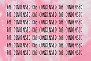 Rae Condensed Handwritten Font, a Handwritten Font by Cherry Noir Design (Thumbnail 3 of 3)