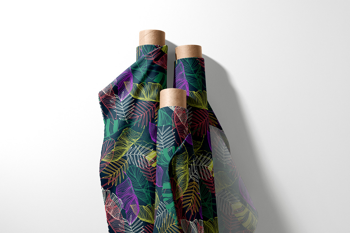 Exotic Tropical Leaves Patterns, a Pattern Graphic by StudioGlouna (Photo 2 of 9)