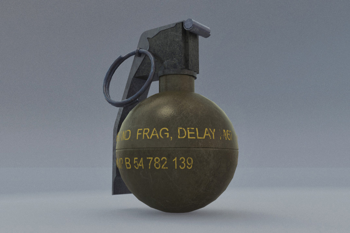 Grenades Pack, an Object 3D Model by RivermillStudios (Photo 4 of 8)