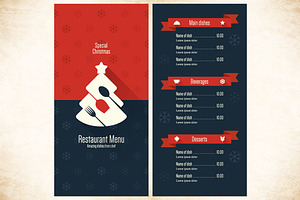 Special Christmas festive menu, a Brochure Template by Restaurant Menu & Logos