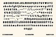 CS Standish Drawn, a Sans Serif Font by Craft Supply Co. (Thumbnail 8 of 8)