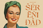 Briallen Stamp, a Serif Font by Craft Supply Co. (Thumbnail 4 of 8)